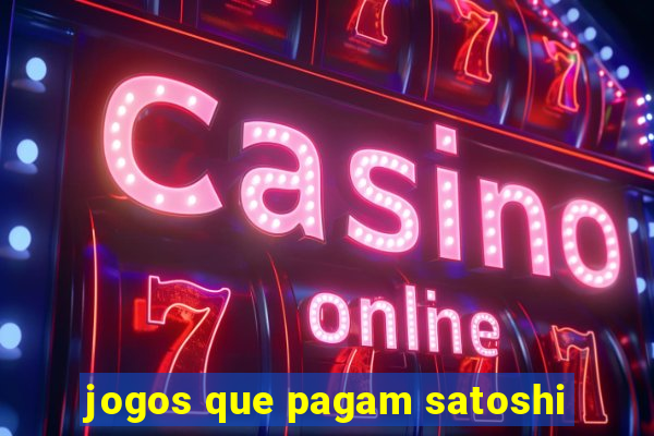 jogos que pagam satoshi